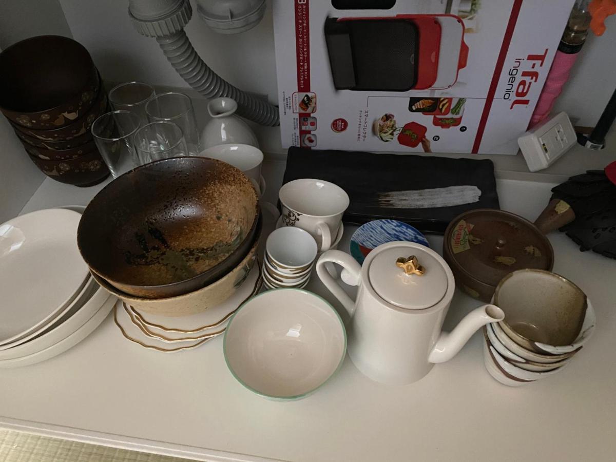 東瀛stays 6階 ゆったり庭付きワンフロア部屋 Осака Экстерьер фото